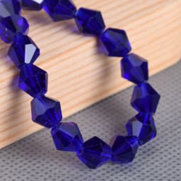 2mm 3mm 4mm 6mm 8mm Bicone Faceted Crystal Glass Loose Spacer Beads Wholesale Lot For Jewelry Making DIY Crafts Findings