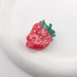 1/2/4 PCS Fruit Acetate Hairpin Cute Little Grab Strawberry Lemon Cherry Grape Bangs Broken Hairpin Top Clip Hair Accessories