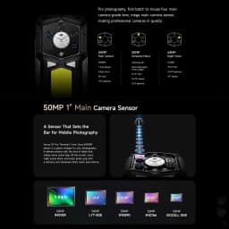 Ulefone Armor 29 Pro Thermal Version Rugged Phone, 16GB+512GB Night Vision 6.67'' Android15 MTk Dimensity 7400 5G NFC Smartphone