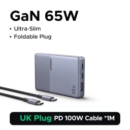 【Ultra Slim】UGREEN Nexode Air 65W GaN Charger PPS PD3.0 QC4.0 For Macbook Pro Air Laptop iPhone 17 16 Samsung S26 iPad Tablet