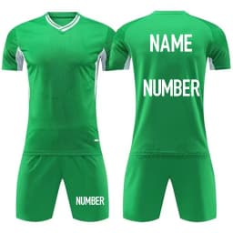 Custom Men Soccer Uniforms For Team Short Sleeve Kits Youth College Football Jerseys Set Quick Dry Sports Shirts Suit Tracksuits