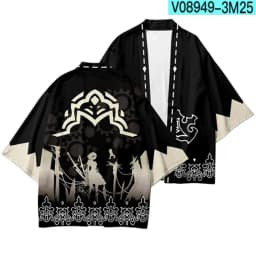 Game NieR Automata 2B YoRHa No. 2 Type B 9S YoRHa No. 9 Type S Cosplay Costume 3D Sweatshirt Men Zipper Hoodies Outwear Coat
