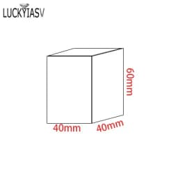 Acrylic Plexiglass Square Stamping Transparent Block Cosmetics Display Stand Photography Props Dolls Perfume Ring Jewelry Holder