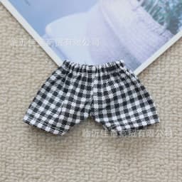 Labubu Doll Clothing Versatile Pants 17cm Plush Doll Clothing Accessories Labubu I II Idol Doll Sitting Party Accessories