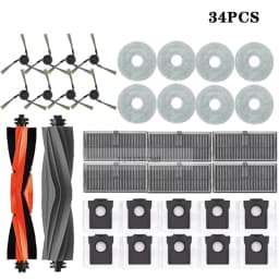 Dreame X40 Ultra / X40 Pro Robot Vacuum Spare Parts Main Side Brushes Mop Cloths HEPA Filters Dust Bags Accessories
