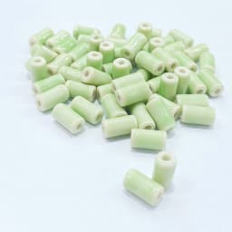 10*5MM Tube Shape Long Cylinder Ceramic Porcelain Spacer Beads For Jewelry Making DIY Column Accessory