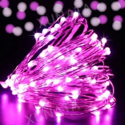 5M-50M LED String Lights Silver Copper Wire 12V Fairy Night Lamp for Chiristmas Garland Bedroom Light Indoor Wedding Decoration