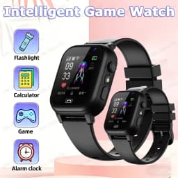 Children's Smartwatch Boy and Girl HD Call LED Flashlight SOS LBS Location Waterproof GPS Alarm Clock Step Count Smart Watch H10