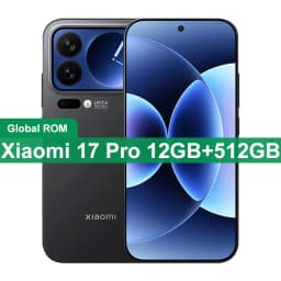 CN Global ROM Xiaomi 17 Pro 256GB/512GB 6.3” 1.5k AMOLED Screen Snapdragon 8 Elite Gen 5 50MP+50MP Camera 100W 6300mAh Battery