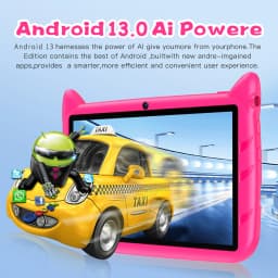 New Kids 7-inch Tablet Android 13 System Quad Core 4GB RAM 64GB ROM 5G WiFi Bluetooth Google Learning Education PC 4000mAh