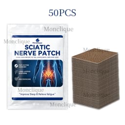 10/72PCS Sciatic Nerve Massage Patch Piriformis Hip Bandage Soothe Meridians Relax Muscle Promotes Blood Circulation Massage Mat