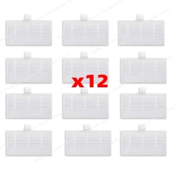 Compatible for Xiaomi Lydsto W2 / Kyvol Cybovac S60 / Blaupunkt Bluebot OMEGA / Inic IX10 Side Brush Hepa Filters Mop Parts