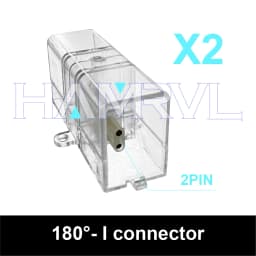 Hexagon Light Adjustable Suspension Rope and Splicing Connector All Copper 2Pin V/Y/L/T/I Cable LED Tube Lamp for Garage Ceiling