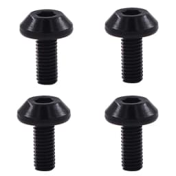 4 Pcs Bicycle Water Bottle Cage Bolt Cycling Accessories Kettle Holder Aluminum M5 Screw Handle Bikes Part for MTB Road Bike