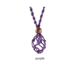 Lucky Stone Storage Rope Bag DIY Necklace Cord Empty Meditation Stone Holder Net Rope Ornament Cord Jewelry Making Accessories
