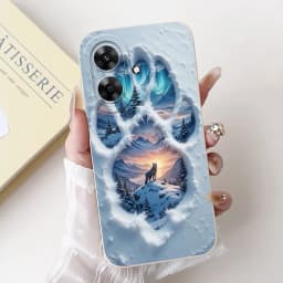 For Realme Note 60 Case RMX3933 Cool Machine Fashion Painted Cover Soft TPU Phone Case For Realme Note 60X Note60 Narzo N61 Bags