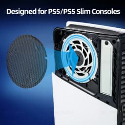 1/2/4Pcs For PS5 Console Dust Filter Dustproof Mesh Case Cover for PS5/PS5 Slim Easy Cleaning For PlayStation 5 Game Accessories