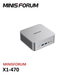 MINISFORUM AI X1 Mini PC AMD Ryzen 7 255 DDR5 32GB 1TB SSD WiFi 7 OCuLink DP 2.0 Office Desktop Computer Windows 11 Pro Mini PC