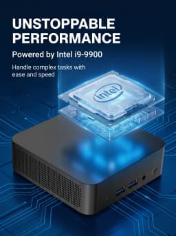 New Mini Pc Intel i3-6006U/Intel i9-9900 16Gb 32Gb Ram+256Gb 512Gb 1Tb 2Tb Rom Ssd Wifi 6 Bluetooth 5.2 Gaming Computer