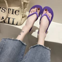 Women's Flats Flip Flops Non-Slip Summer New Casual Beach Women's Sandals Household Daily Fashion Comfortable Women's Slippers