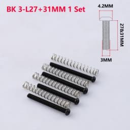 1 Set #3-48(2.5MM) / 3MM Electric Guitar Humbucker Pickups Height Adjusting Screws - KR(Origin)