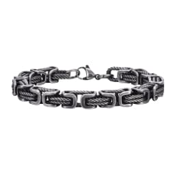 Never fade stainless steel link chain bracelet