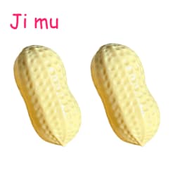 Buttery-Soft Peanut Crunchy Squishy Stress Ball Handmade Fidget Toy Squeeze Ball ASMR Sensory Toys for Adults