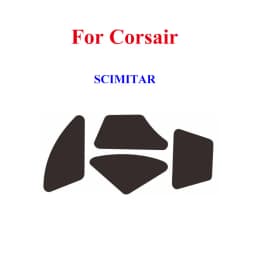 2Sets Mouse Feet Skates For Corsair M65 M40 M90 M95 NIGHTSWORD KATAR SABRE SCIMITAR HARPOON GLAIVE Pro Mice Glides Connector
