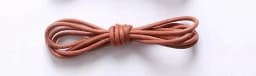 1Pair Waxed Cotton Round Shoe laces Leather Waterproof ShoeLaces Men Boots Shoelace Shoestring Length 80/100/120/140CM P2
