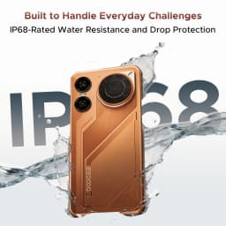 DOOGEE M30 Smartphone Android 16 48GB+256GB IP68 135dB Large Speake 6.88” 120Hz Display 8000mAh Battery 64MP Camera Cell Phone