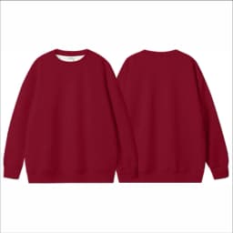 100% Cotton For Warmth Customized Letter Picture Logo Loose Solid Color Fit Round Neck Men Women Fashionable Couple Sweatshirt
