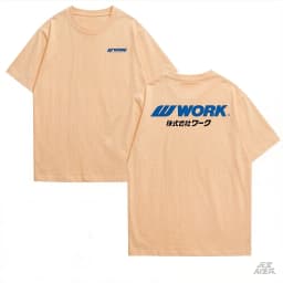 2025 Summer WORK Short Sleeve T-shirt Classic Wheel Racing Sponsor Clothing RIM Car Fashion Modified Car T-shirt Meister Shirt