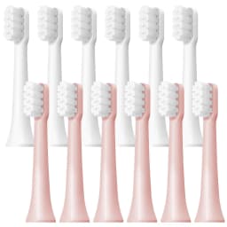 6/12Pcs Replacement Brush Heads For MIJIA T100 Mes603 Electric Toothbrush Vacuum DuPont Soft Bristle Suitable Nozzles