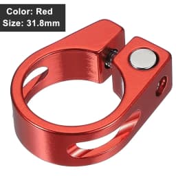 Cycles Bike Tube Clip Saddle Fixed Bicycle Accessories Aluminum Alloy 28.6/31.8/34.9mm Bike Parts Seatposts Clamp
