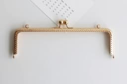 25.5CM Big Square Metal Frame for Purse Handle Clutch Bag Handbag Accessories Making Purse Clasp Lock Metal Clasp Bags Hardware