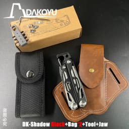DAKOYU-Multi-functional Swiss Tool with Whistle, Outdoor Pliers, DKShadow Available In Multiple Colors, Outdoor Camping Equipmen