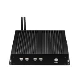 XCY Fanless Industrial Mini PC Intel Core I5-3317U 4x COM DB9 8x USB Support Windows XP/7/8/10 Linux