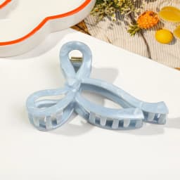 Acrylic Hair Claw Grab Bow Large Hair Clip Ponytail Geometric Hollow Square Hairpins Barrettes for Women Girls Hair Accessories