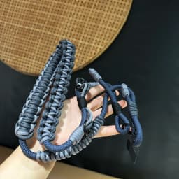 Outdoor Multi-purpose Adjustable Replacement Bag Strap Hand-braided Paracord Camera Phone Crossbody Lanyard Decorative Chain