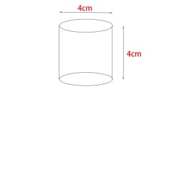 Acrylic Transparent Cylindrical Ring Jewelry Display Stand Doll Mold Storage Stand Earring Stand Makeup Photography Stand
