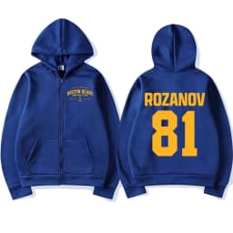 TV Heated Rivalry LIya Rozanov 81 Zipper Hoodies Men's Women Clothing Fashion Zip Up Sweatshirts Long Sleeve Jackets Streetwear