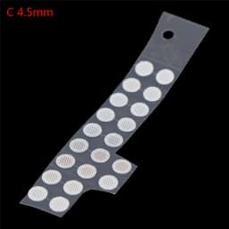 20PCS Stainless Steel In-Ear Earphone Filter Dust Net Earbuds With Glue