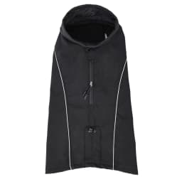 Waterproof Jacket for Large Dogs Flexible Chest Fleece Lining Soft Shell Outdoor Dog Jackets Safety Reflective Pet Clothes Coat