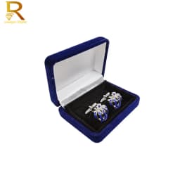Free Shipping Cufflinks Black Jewelry Storage Manager Case Cuff links Display Box Holder Classic Fashion Gift Box Menswear