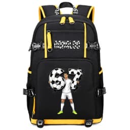 CR7 Ronaldo 67 Print Large Capacity Backpack for Students Teens Kids School Travel Daypack