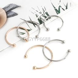 10/30/60PCS Detachable D-Buckle Metal Opening D Ring For Shoulder Bag Belt Strap Swimwear Decor Hat Horseshoe Hook Accessories