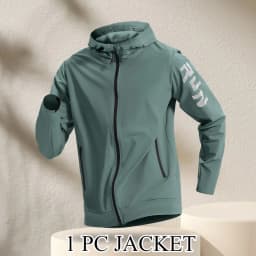Quick Dry Running Fitness Set Quick-Dry Loose Fit Outdoor Training Jacket Morning Runs Spring Men's Sportswear Workout Clothing