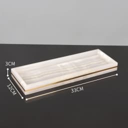 White Onyx Natural Marble Bathroom Accessories Set Gold Luxury Soap Dispenser Soap Dish Tray Toothbrush Holder Bathroom Set