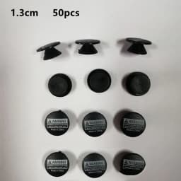 50pcs 100pcs Plastic Buckles 1.2/1.3cm Black Buttons Tapered Buckle Shoe Decorations Shoe Charms Buckles DIY Accessories
