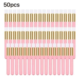 10/20/50pcs Eyelash Cleaning Brush Lash Shampoo Brush for Eyelash Extensions Peel Off Nose Pore Blackhead Remover Makeup Tools